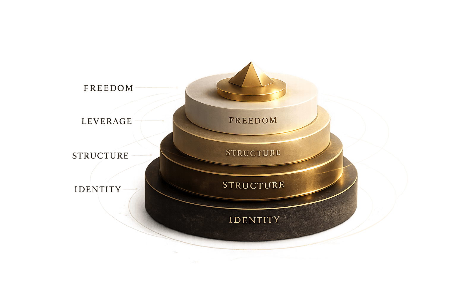The Operating System — Identity, Structure, Leverage, Freedom
